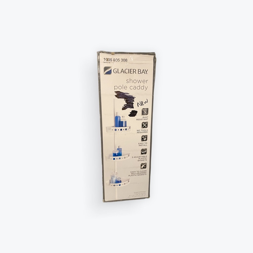 GLACIER BAY.
shower pole caddy
New